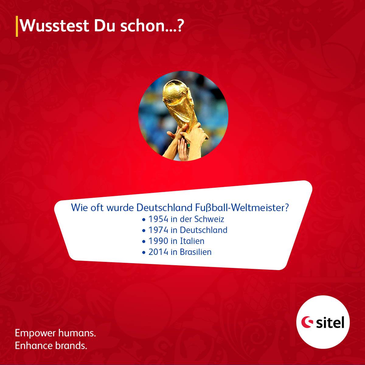 Sitel So Sehen Sieger Aus Shalalalala Die Deutsche Facebook