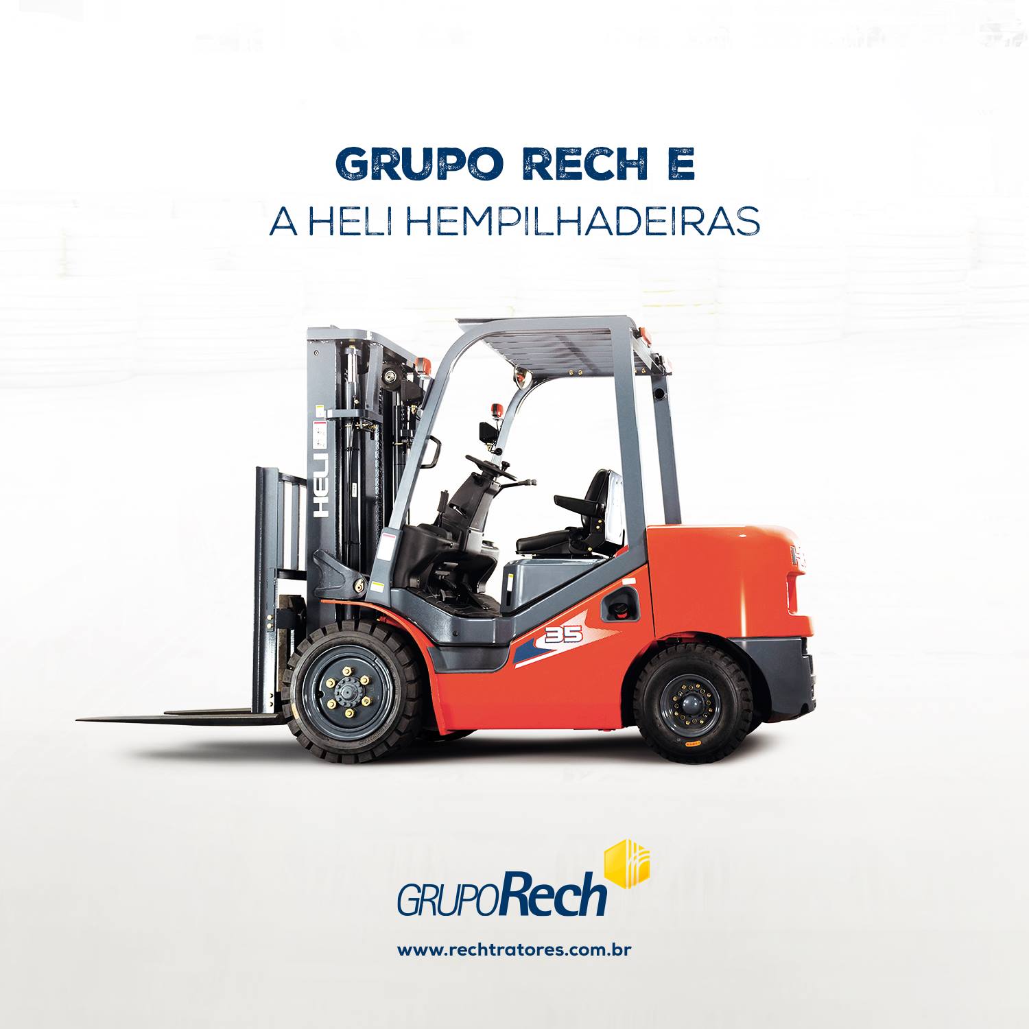 Rech - O Grupo Rech em sua divisão de empilhadeiras é...