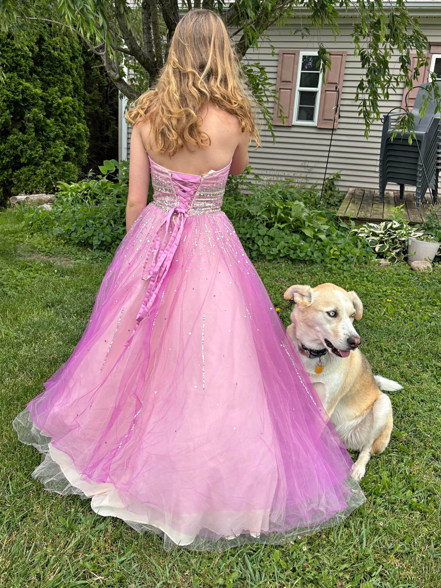 prom dresses champaign il Simple Aline Champagne Long Dress, Champagne Formal Graduation Dress US 10 / Champagne(As Picture) shop1271 Silhouette prom dresses champaign il Wedding,