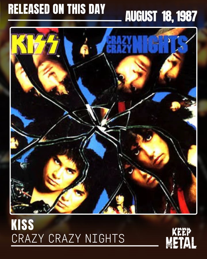 KISS 🔥 “Crazy Crazy Nights” — KISS Single 💿 Released in the U.S.