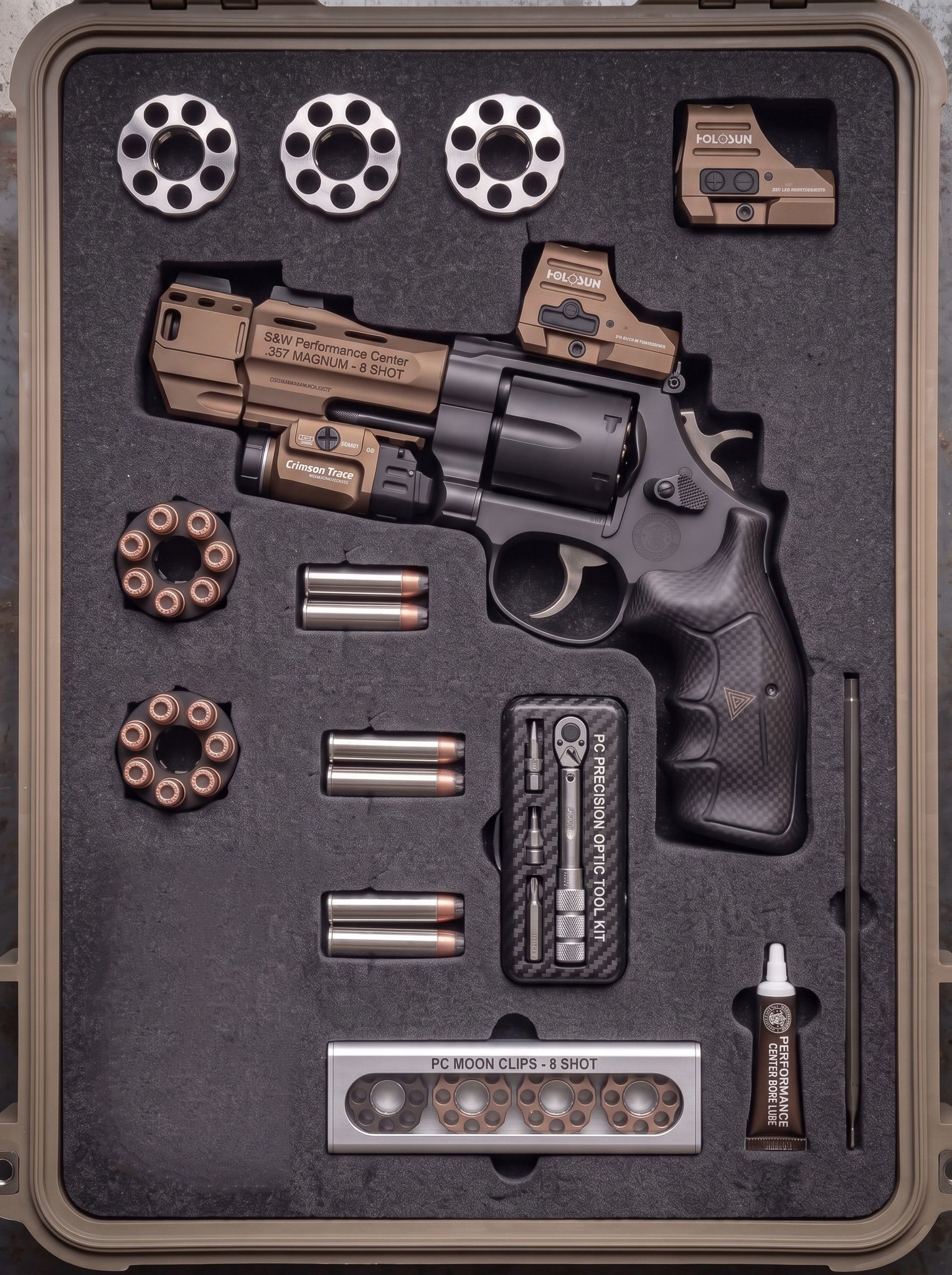 Smith & Wesson Performance Center .357 Magnum 8-Shot — Graphite Vault
