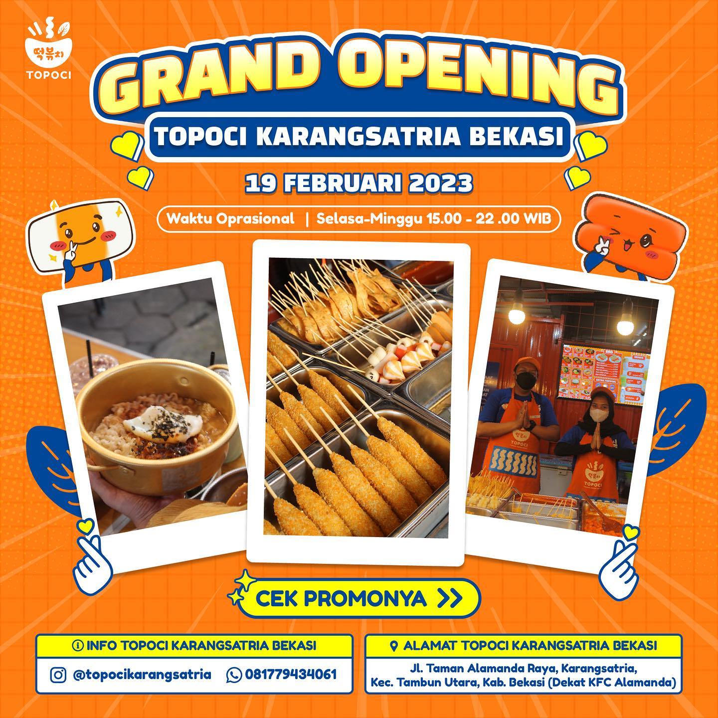 TOPOCI HADIR DI KARANGSATRIA... - Topoci Korean Restaurant | Facebook