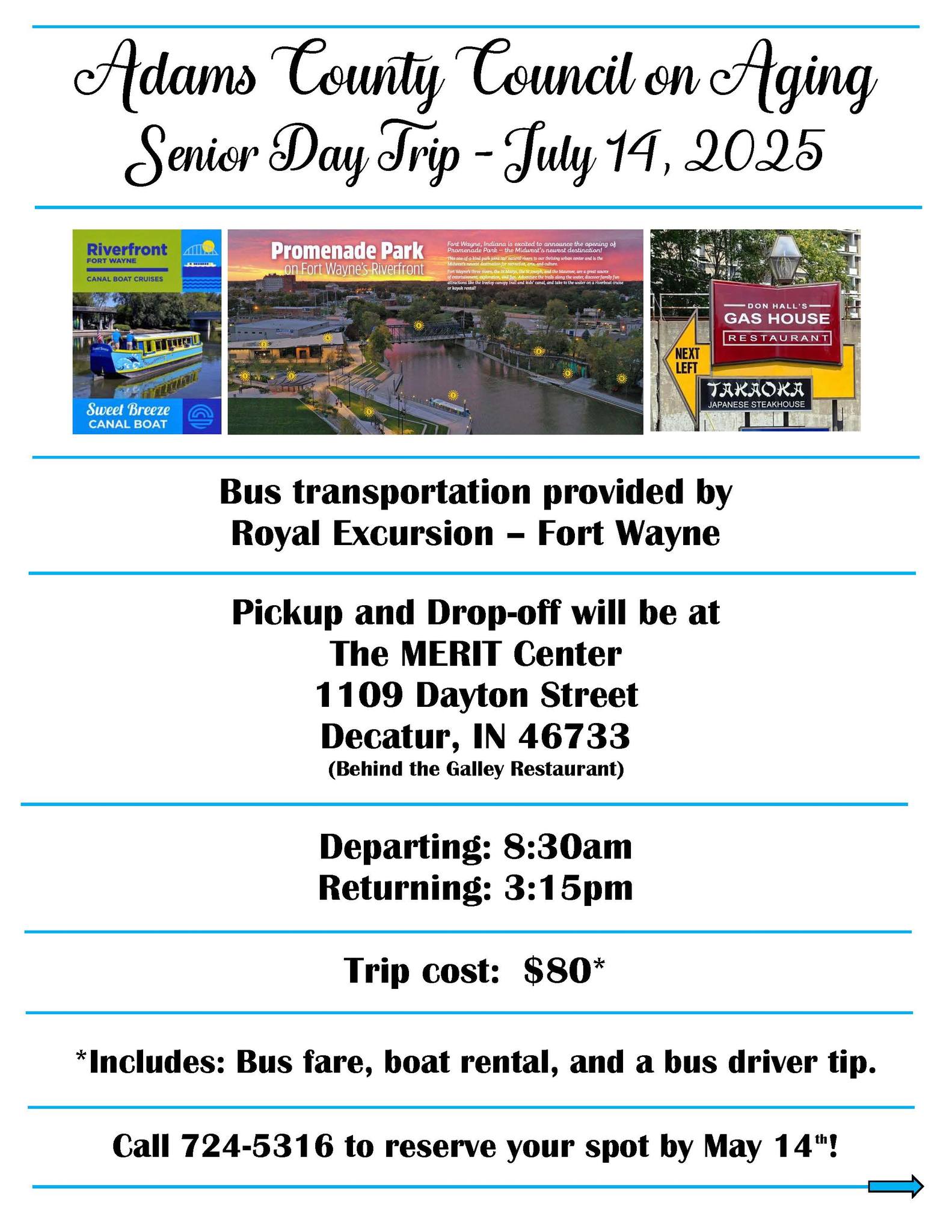 Senior Bus Trip