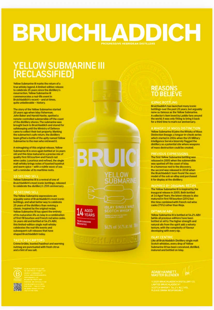 The 2026 limited-edition Bruichladdich 14-Year-Old 