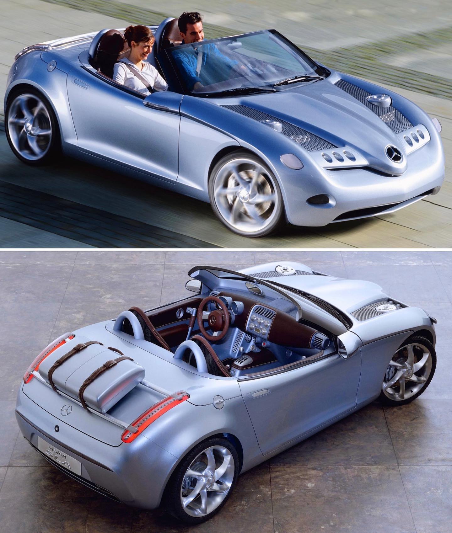 1999 Mercedes-Benz Vision SLR Concept | DailyRevs The 1999