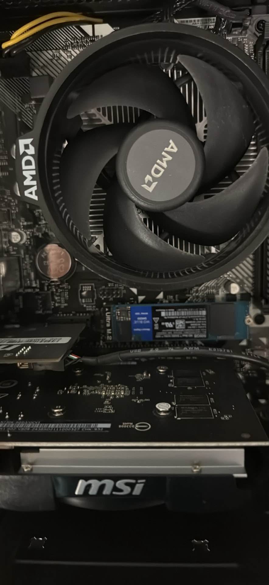 PowerSpec B246 Desktop Computer; AMD Ryzen 5 3400G 3.7GHz Processor ...