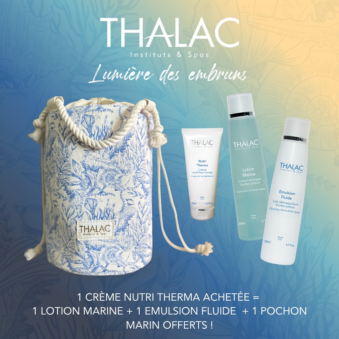パック・フェイスマスク THALAC La Nuit Masque du soir 50ml THALAC