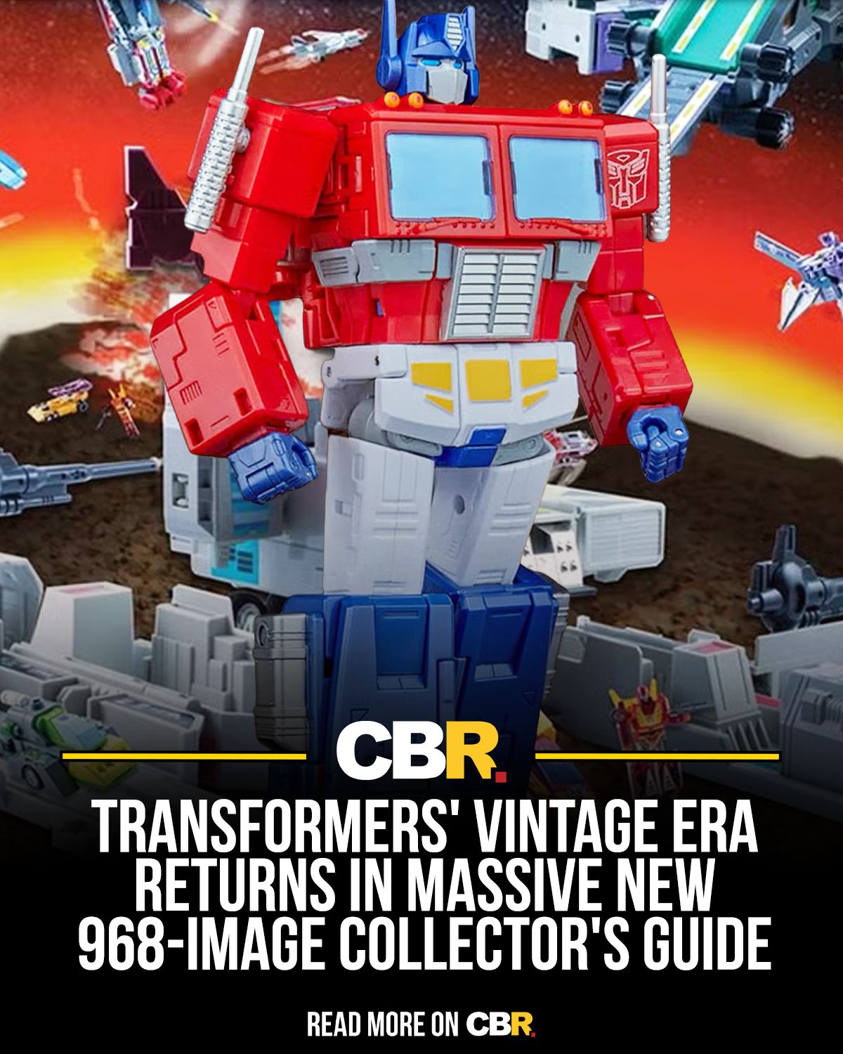 A brand new visual history of the 1986 Transformers movie is now