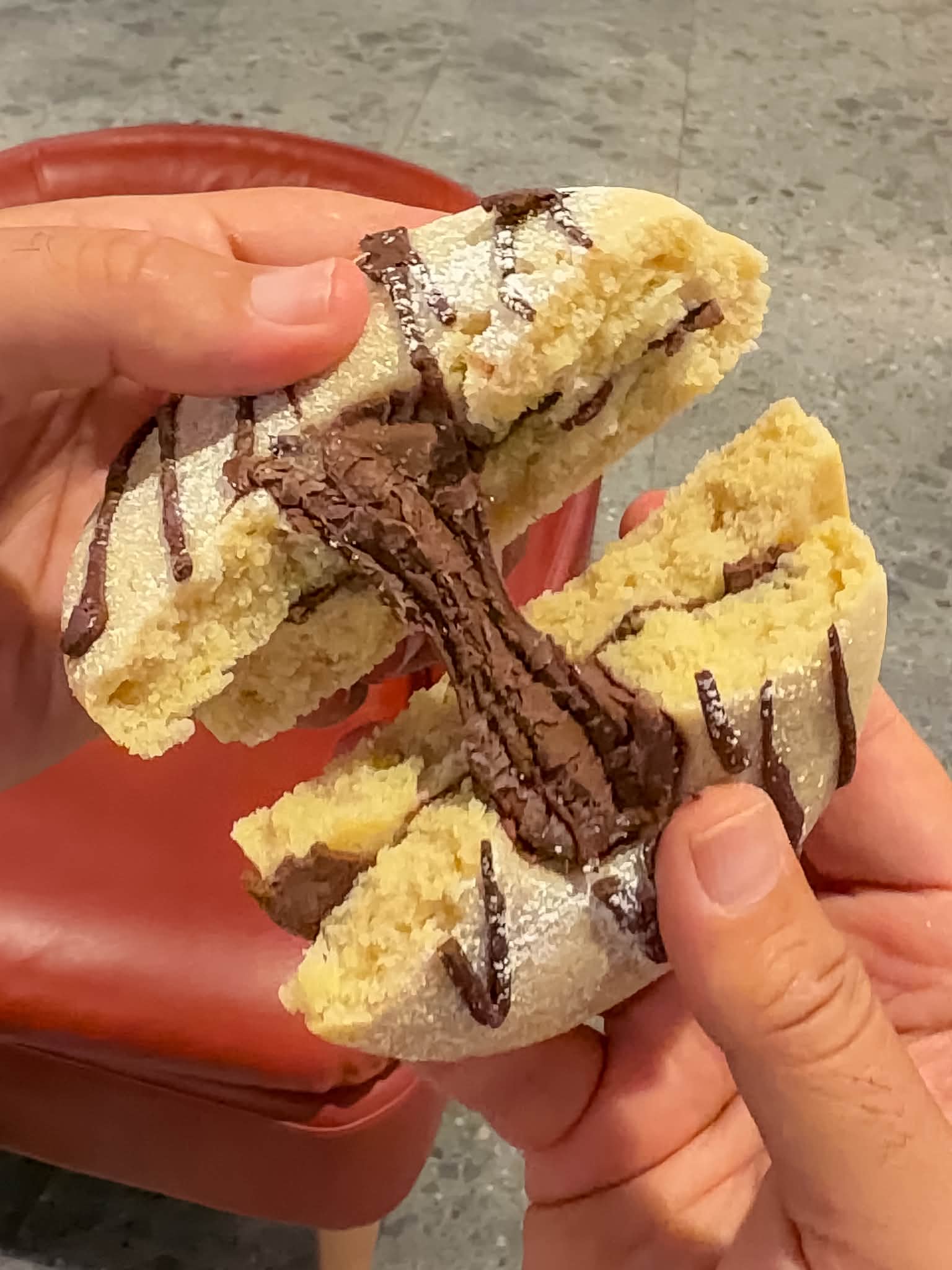 The Nutella Linzer Cookie for Halloween Time at Sletch Pad Cafe at