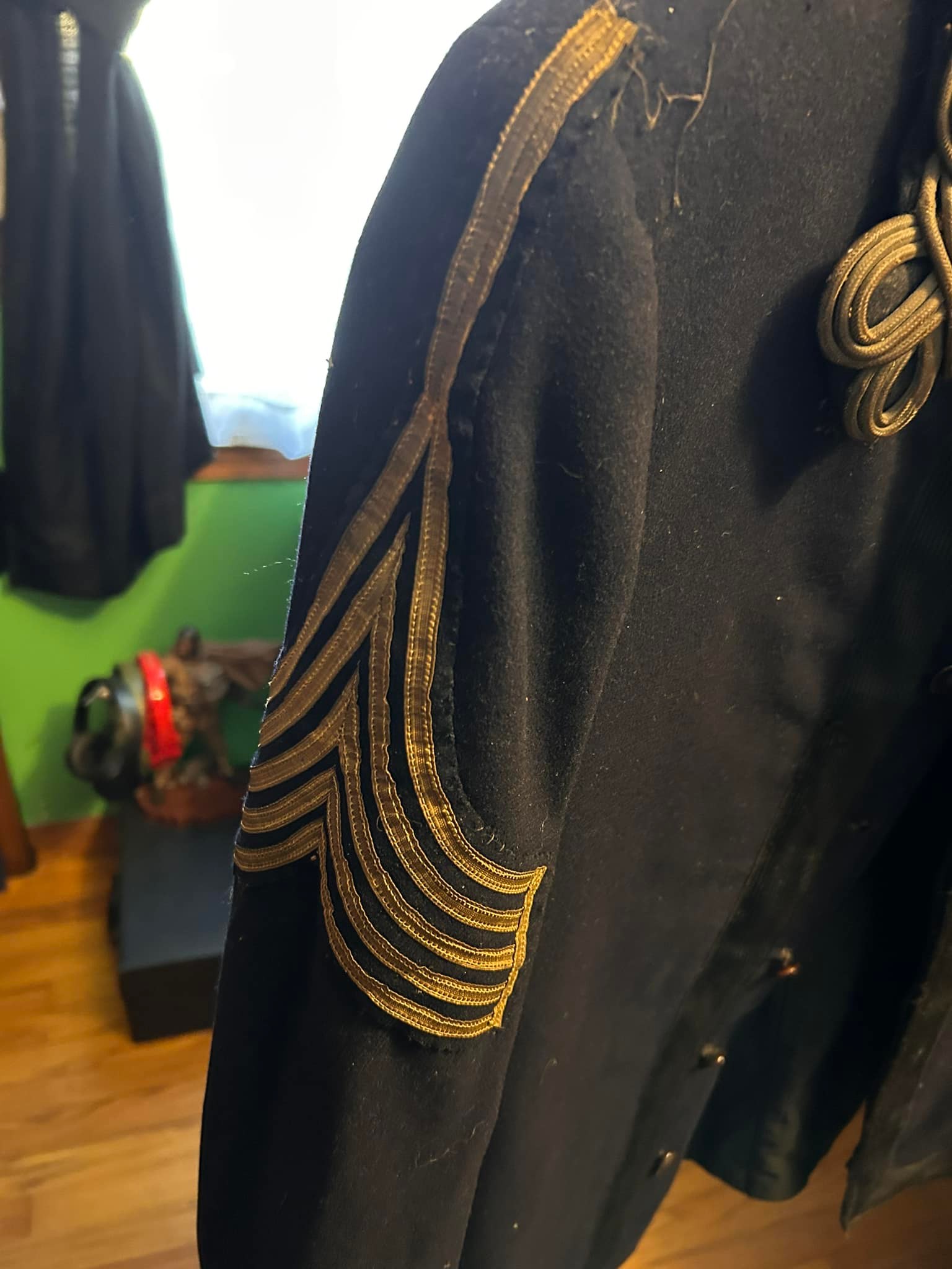 What type of uniform is this M1895 and what do the insignias mean?
