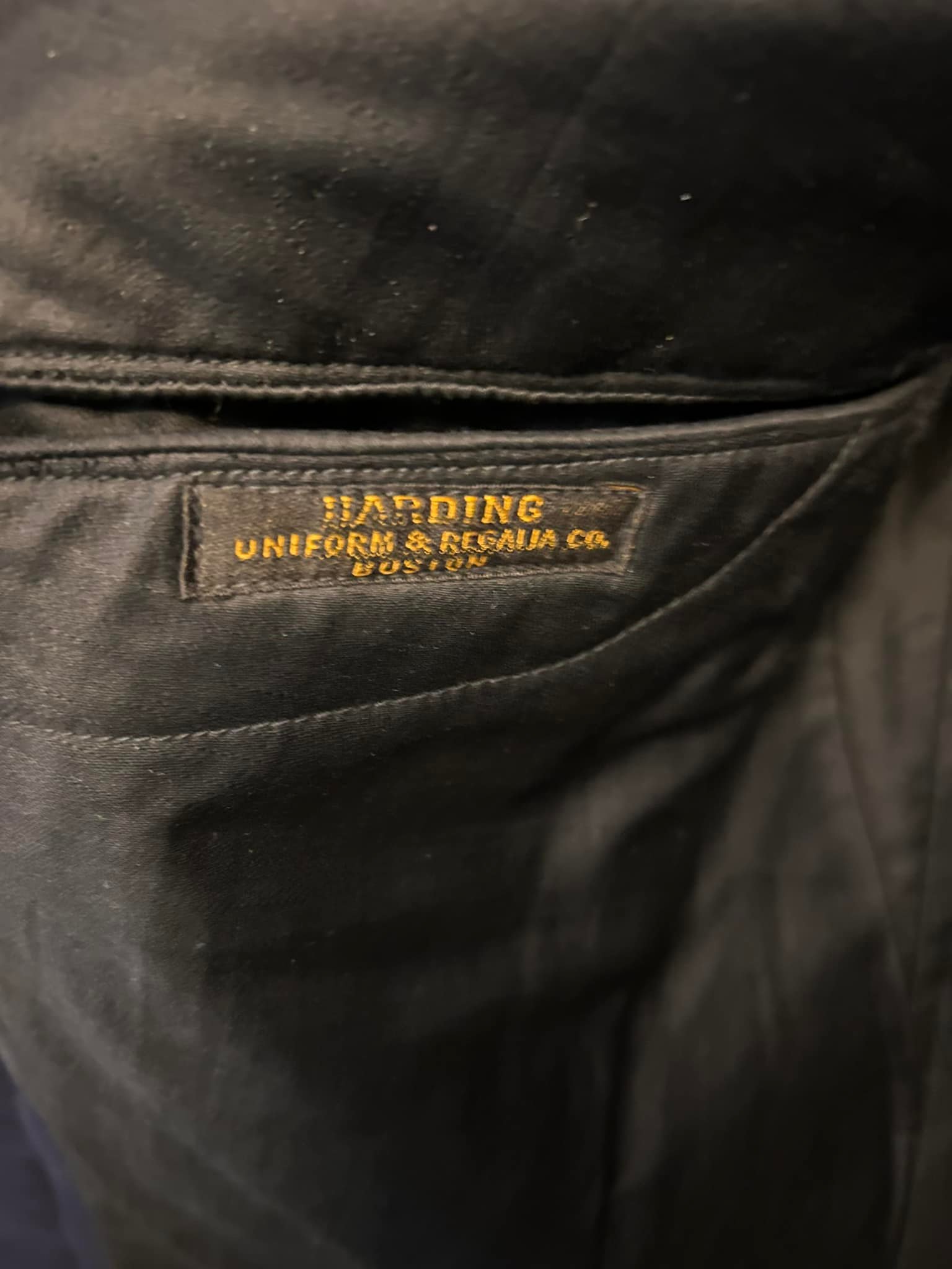 What type of uniform is this M1895 and what do the insignias mean?