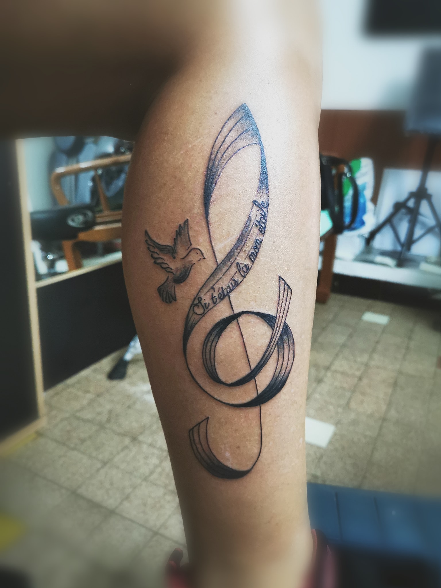 Tatouage Cle De Sol Partition