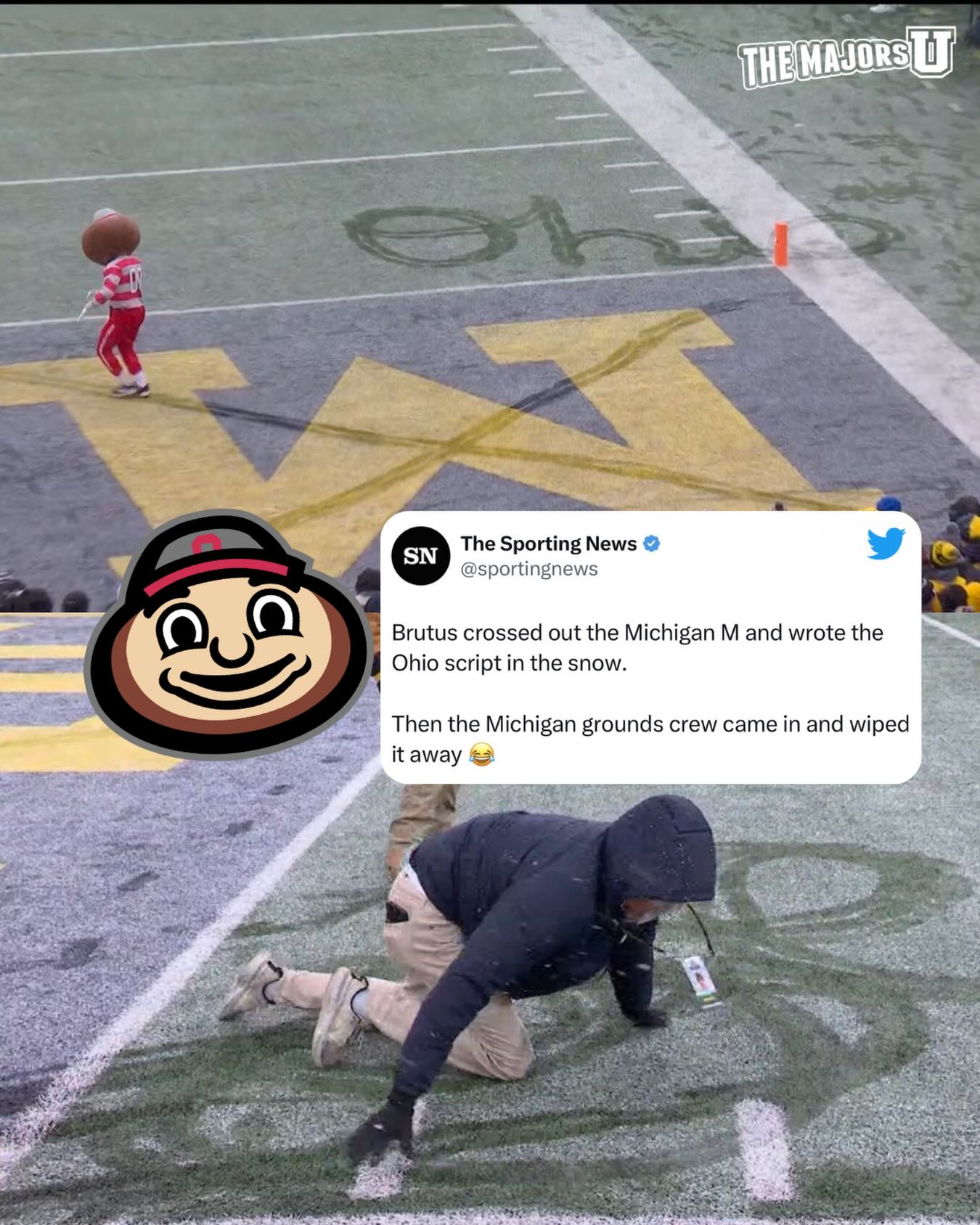 Brutus was diabolical for this 😬 - The Majors Detroit | Facebook