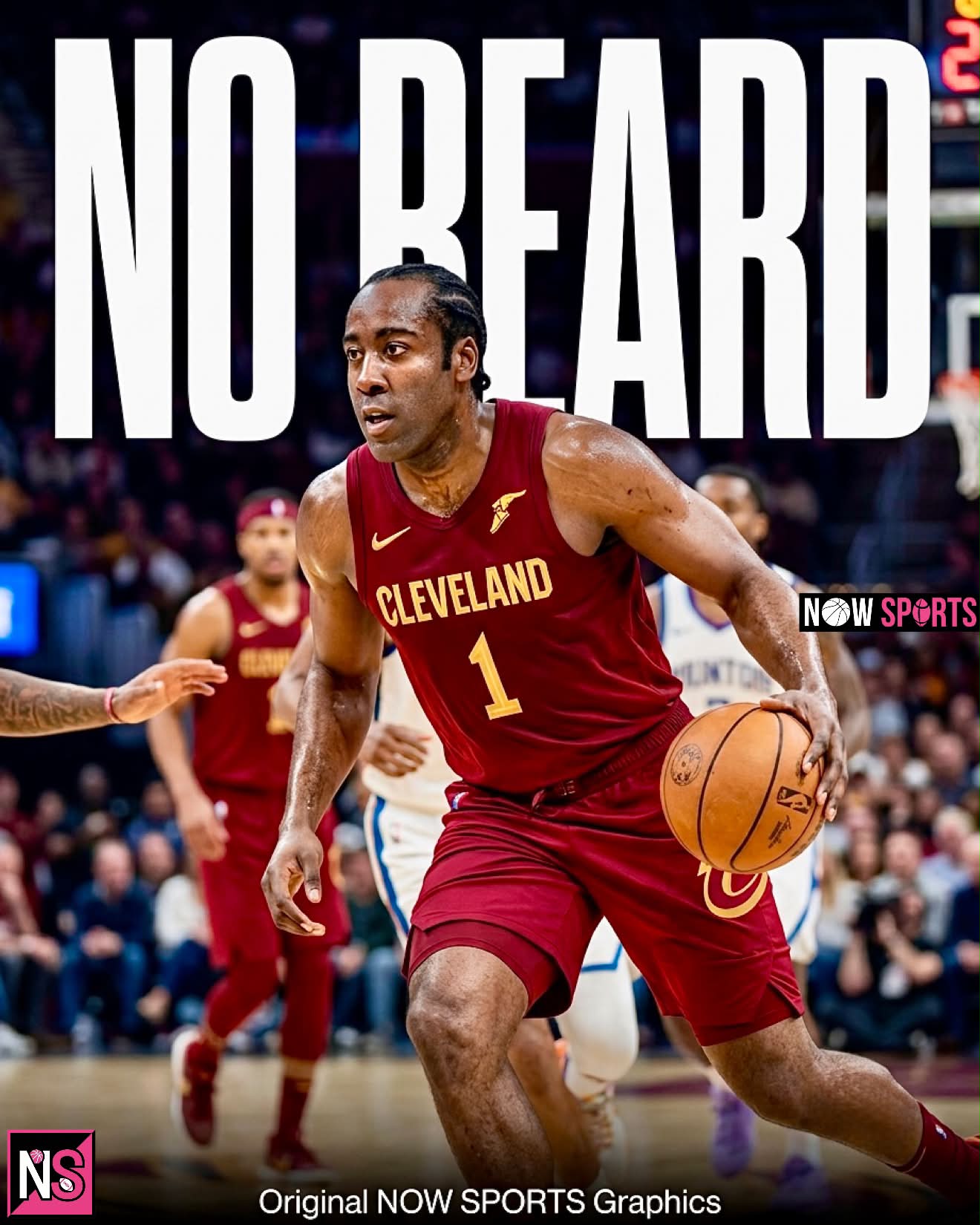 NBA | IMAGINE: James Harden without a beard doesn't have that same