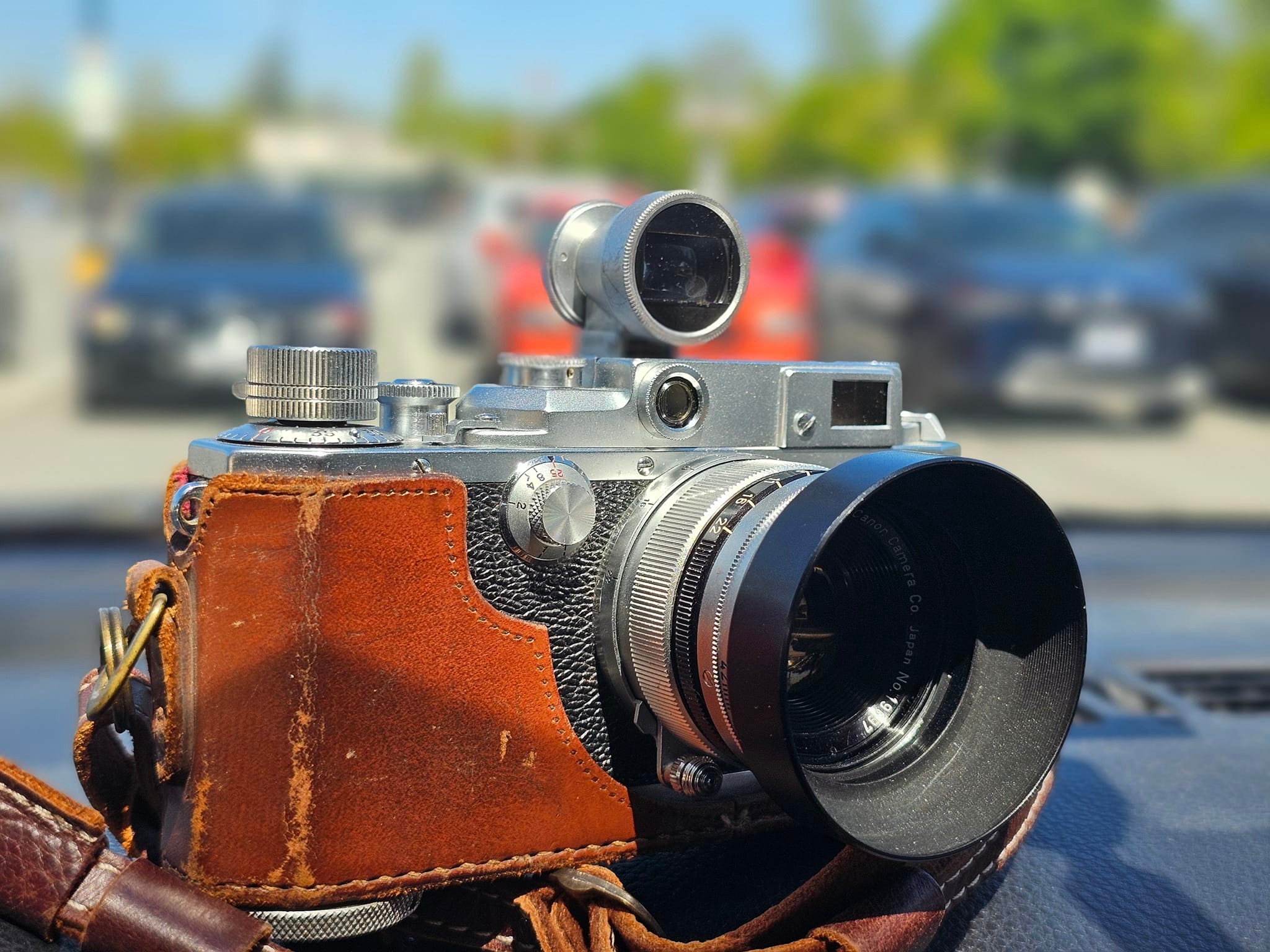 Canon IID 35mm viewfinder gift