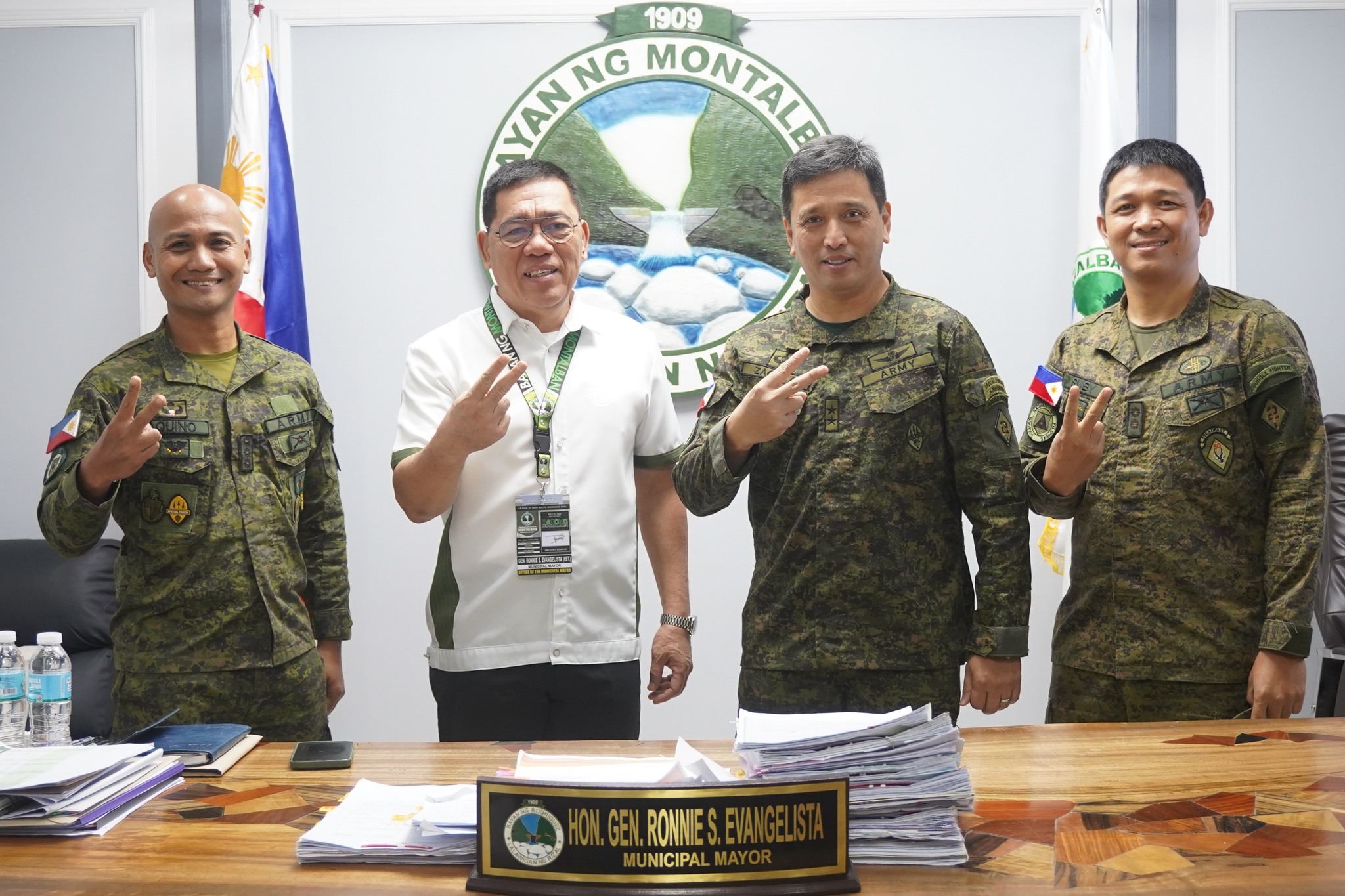 General Ronnie Evangelista... - General Ronnie Evangelista