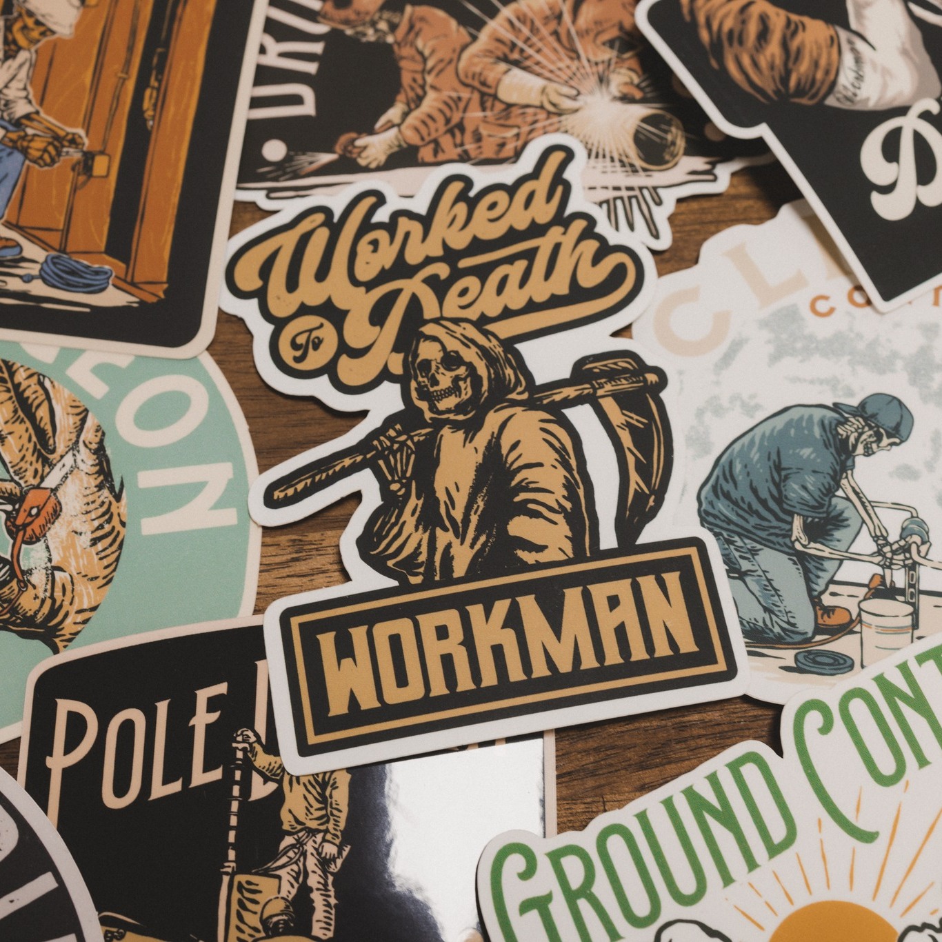 Workman - Introducing our rugged O.G. Jumbo Sticker Pack,...