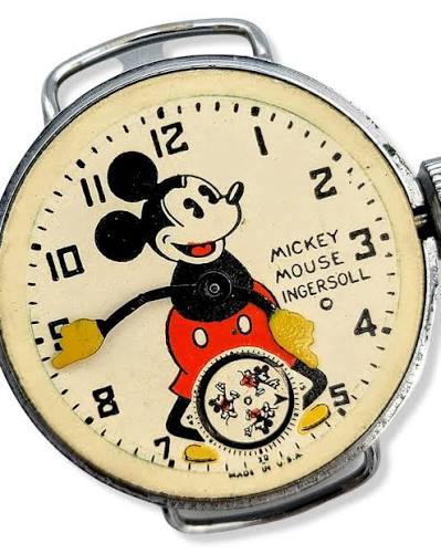 On this day in 1933, the first ever Mickey Mouse watch was