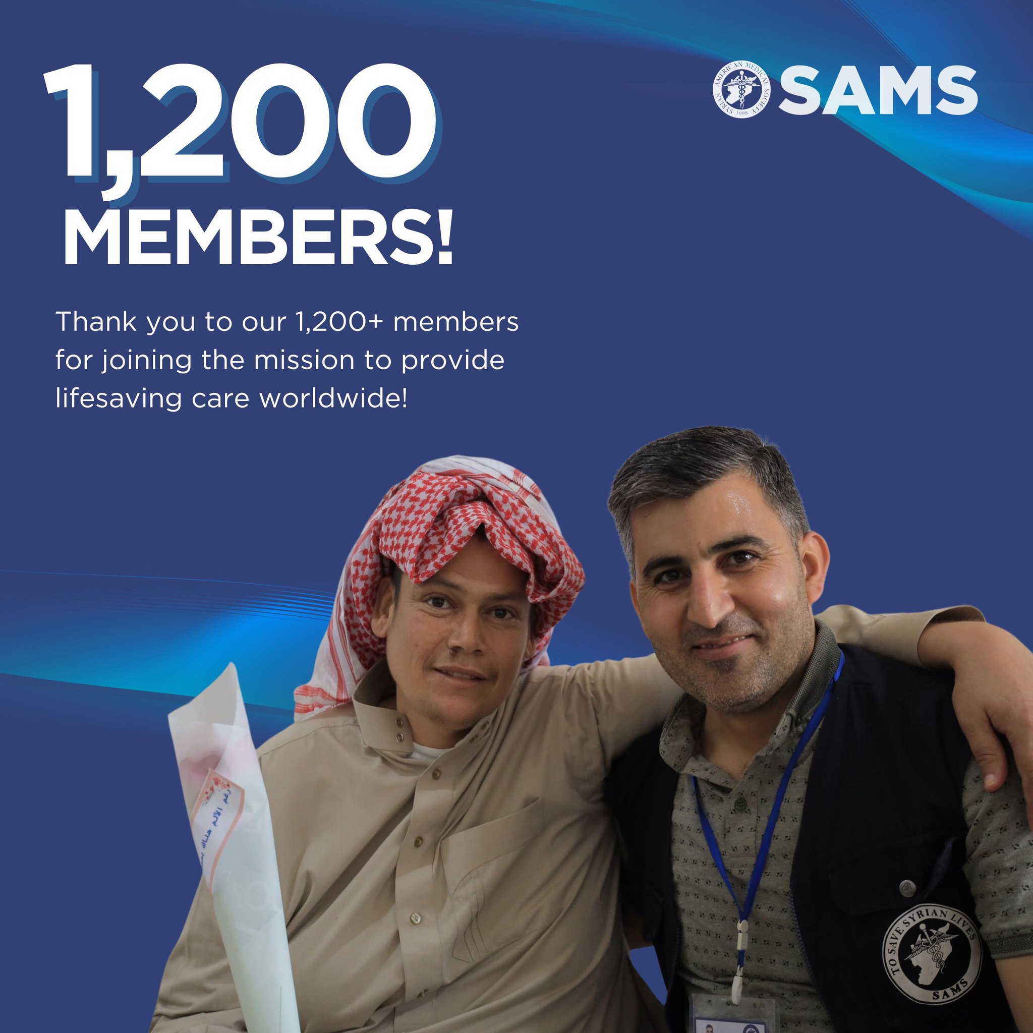 🎉 We're thrilled to announce that SAMS has reached 800 members
