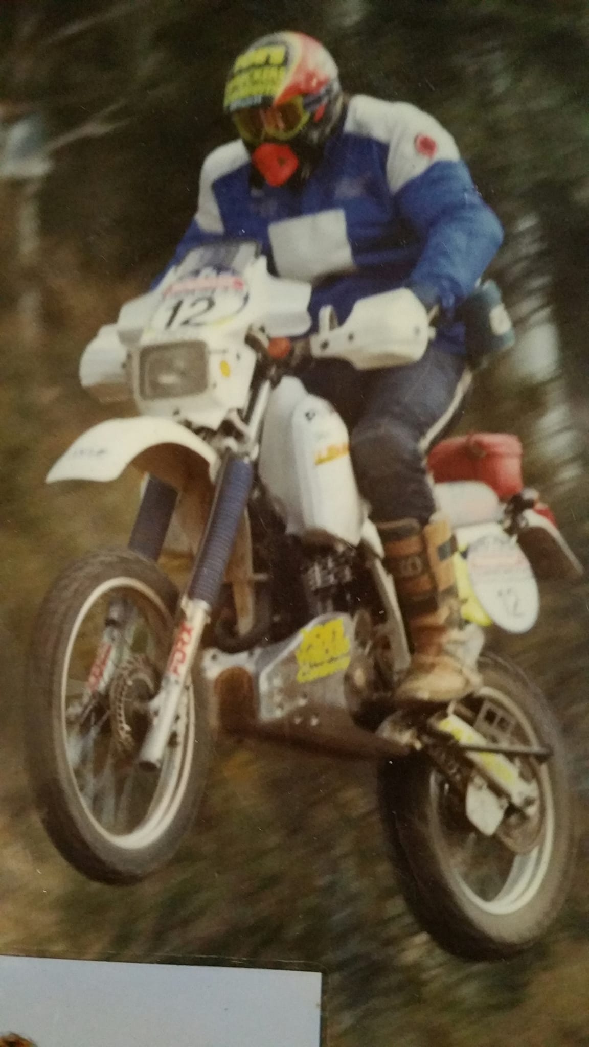 1991 Computerland Safari.. Dominator 650 motor in XR 600 frame 3RD