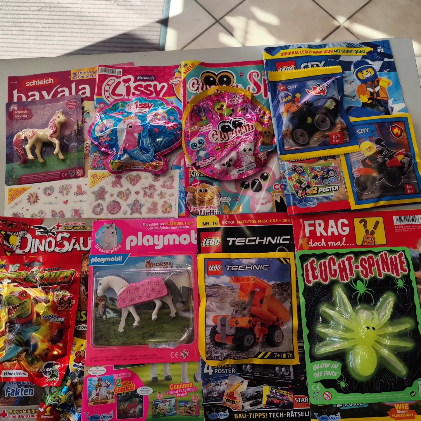 🐷Heute kam wieder eine ganze Kiste voll mit neuen Zeitschriften für 3 € statt 6 €🐷