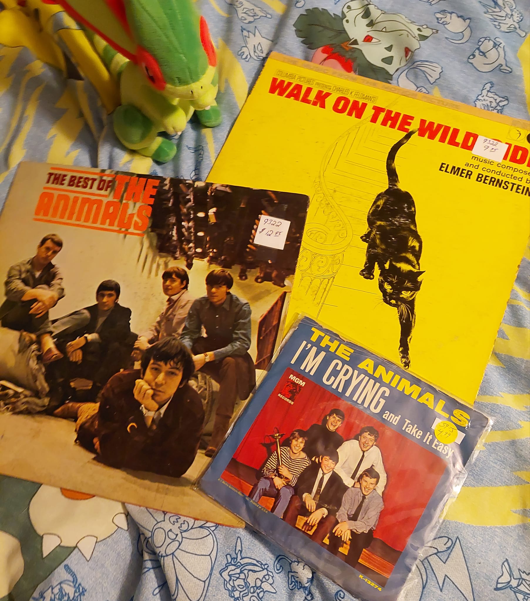 Antique store find: Animals records and Walk on the Wild Side 