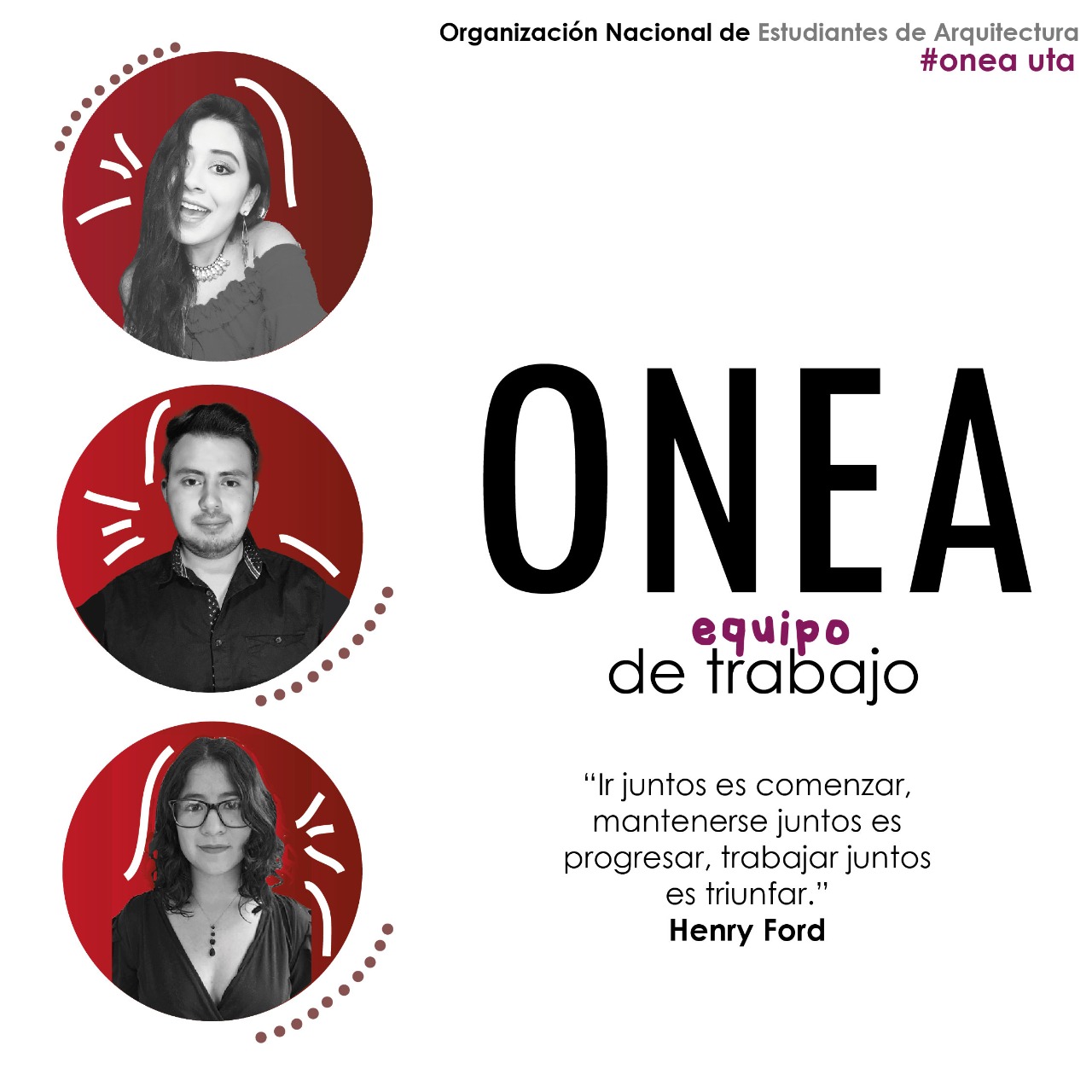 ONEA UTA - Te presentamos a nuestro Equipo de Trabajo... | Facebook