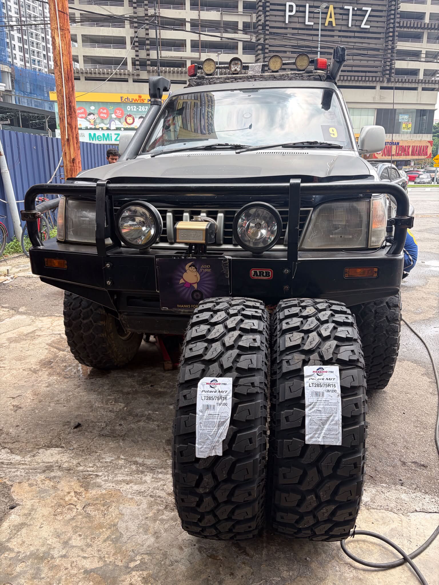 Aso Tyre Service Centre - M Sdn Bhd tyre and rim services