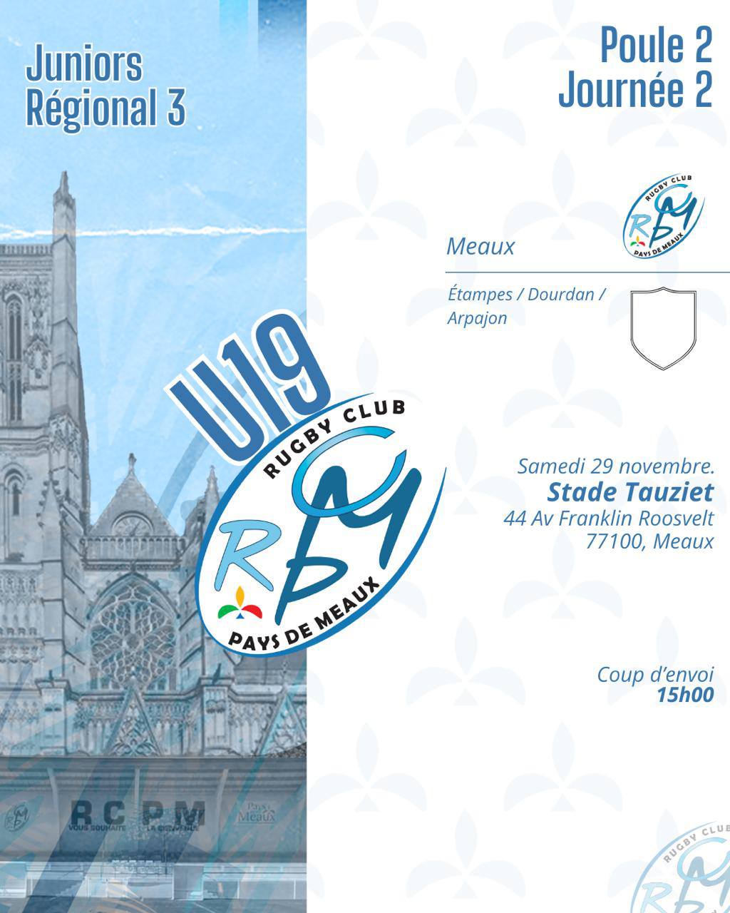 RCPM - Rugby Club du... - RCPM - Rugby Club du Pays de Meaux