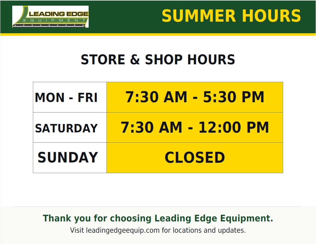 Leading Edge Equipment