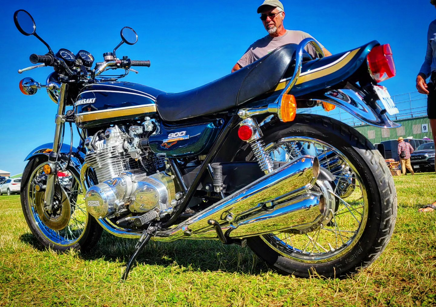 1975 Kawasaki Z1 900 classic motorcycle