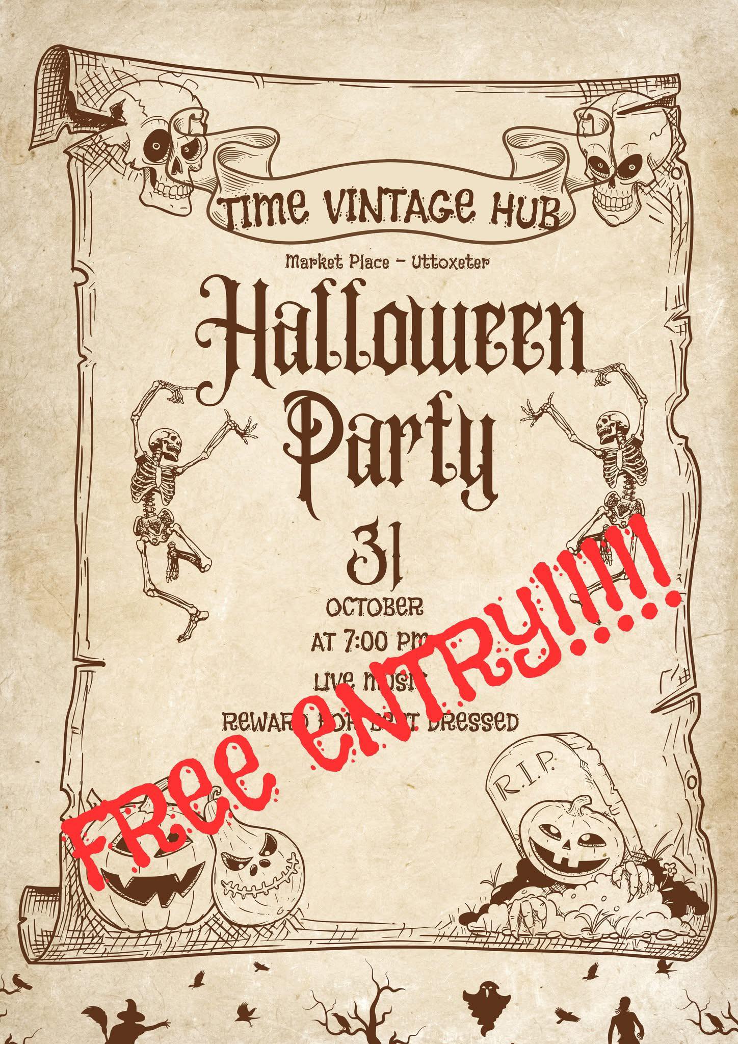 🎃 HALLOWEEN WEEKEND AT TIME 👻... - TIME - The Vintage Hub | Facebook