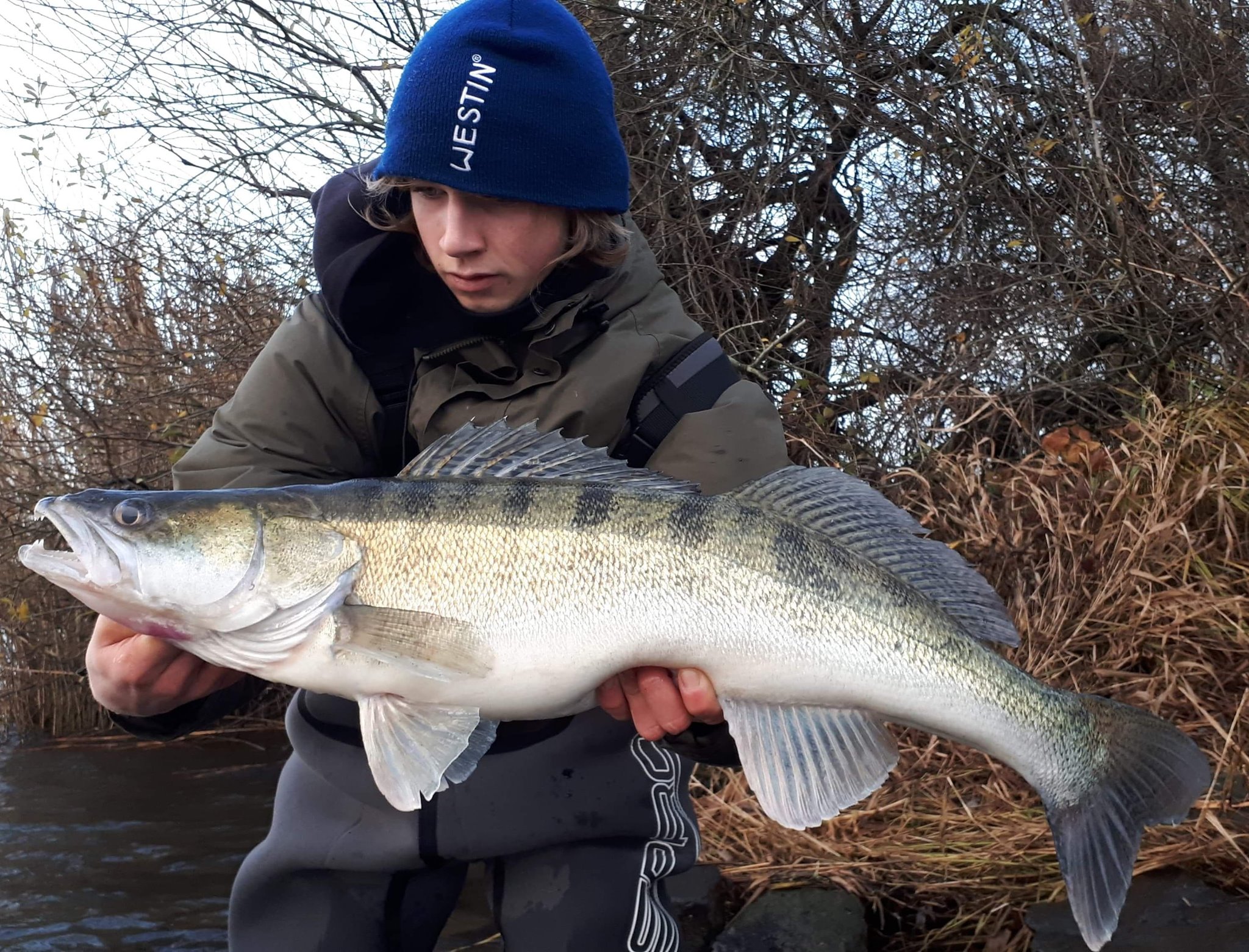 Westin-Fishing - Young Bjarne Pollet from Belgium...