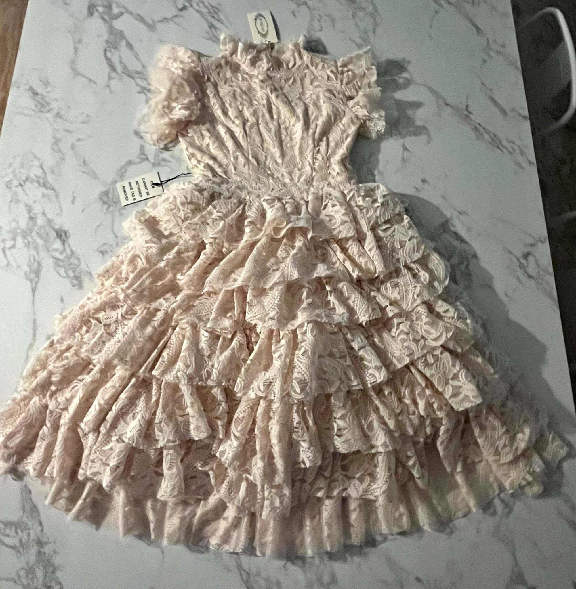 anouk petticoat dress in vintage ivory Buy and Sell Fanning Springs, Florida pink kurti