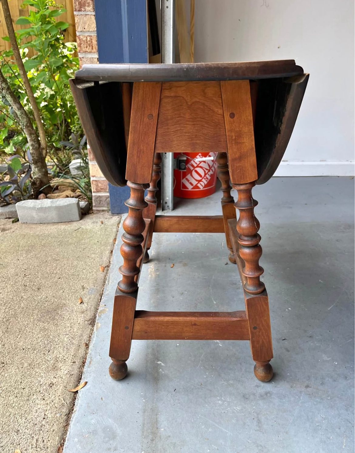 Vintage small butterfly table Vintage Butterfly Table at 1stDibs