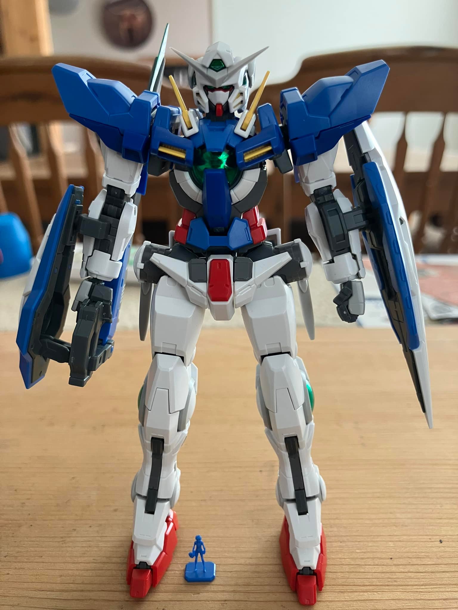 UPDATE P-Banda RG Gundam Exia Repair IV kit comparison sc