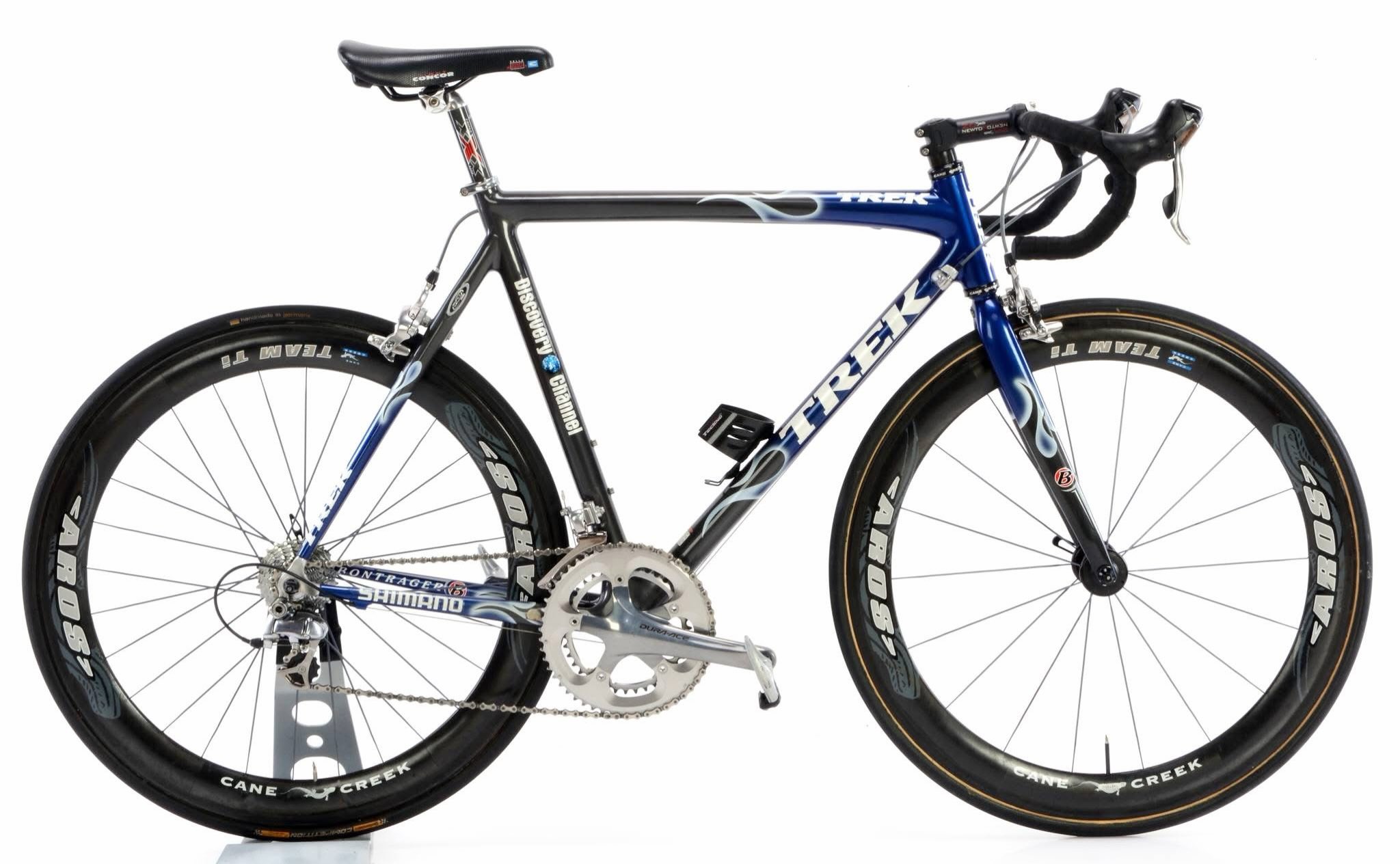 Superb 2005 TREK Madone SSX Discovery Channel, size 58, Shimano