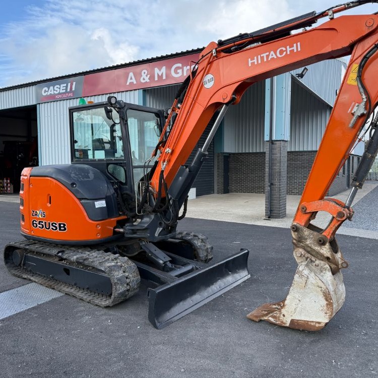 2019 Hitachi ZX65USB-5A excavator for sale