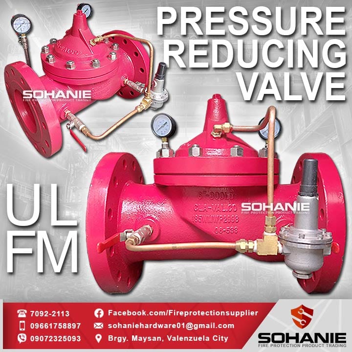 Fire - Supplying Cla-val Pressure Reducing Valve! Cla-Val Pressure ...