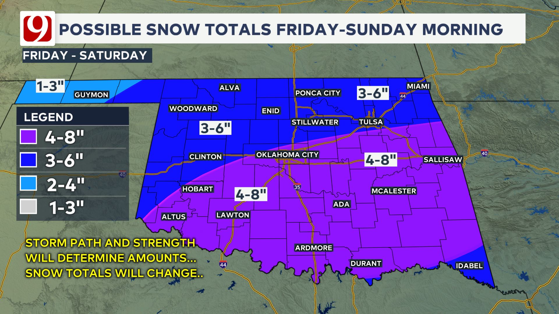 Megan - WINTER STORM UPDATE: A Winter Storm Watch is issued for most of ...