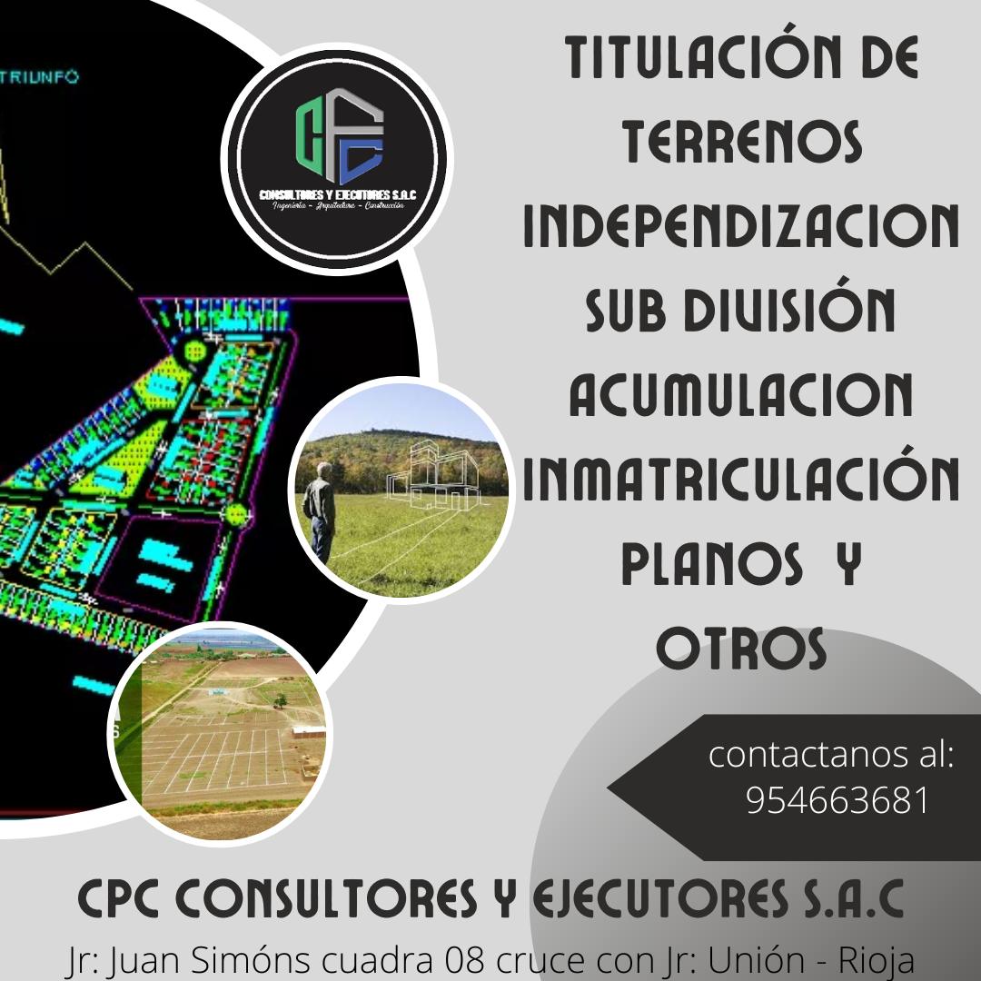 CPC consultores y ejecutores sac | Rioja