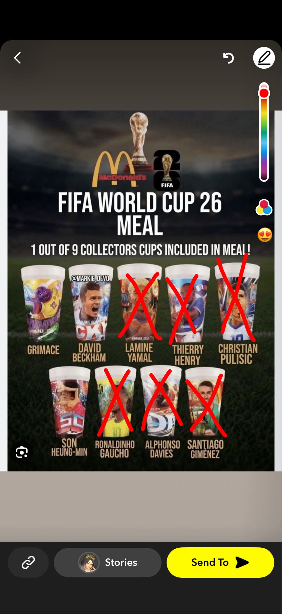 Looking for Pulisic World Cup McDonald's cup to complete collection