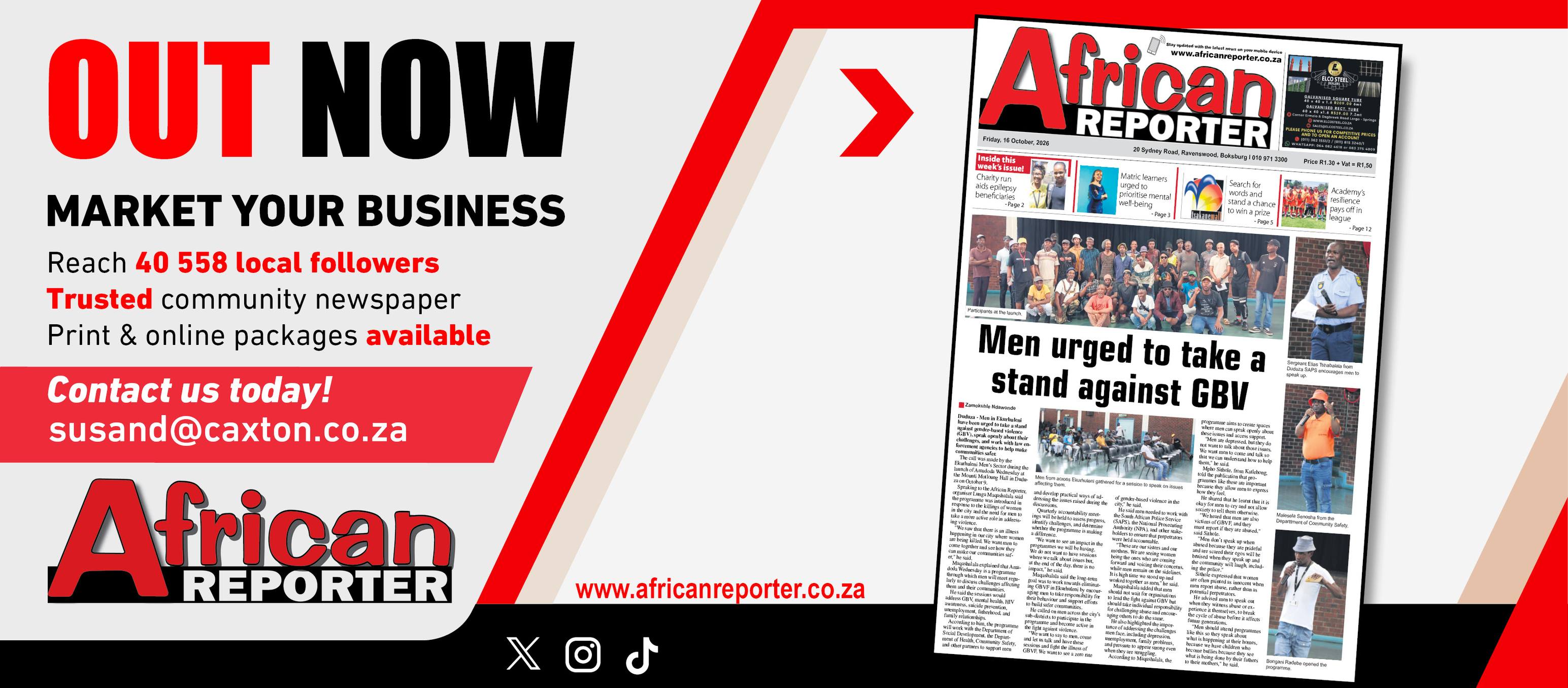 The Kwa-Thema community and the nursing... - African Reporter | Facebook
