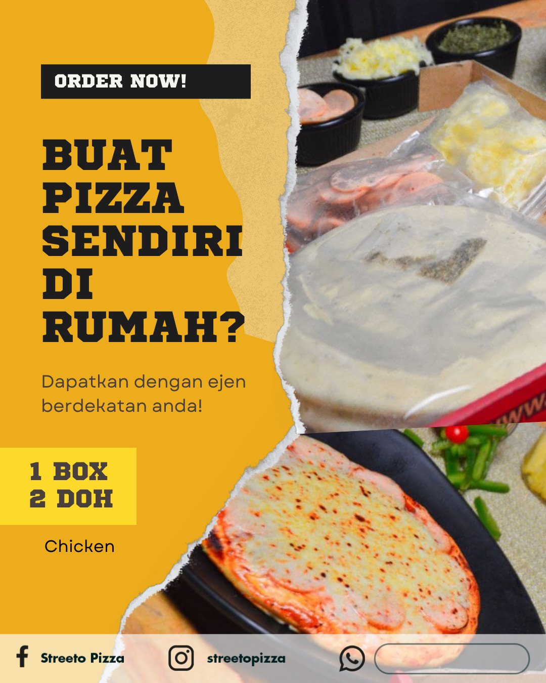 Streeto Pizza Best Pizza Diy In Town Geng Tak Percaya Facebook