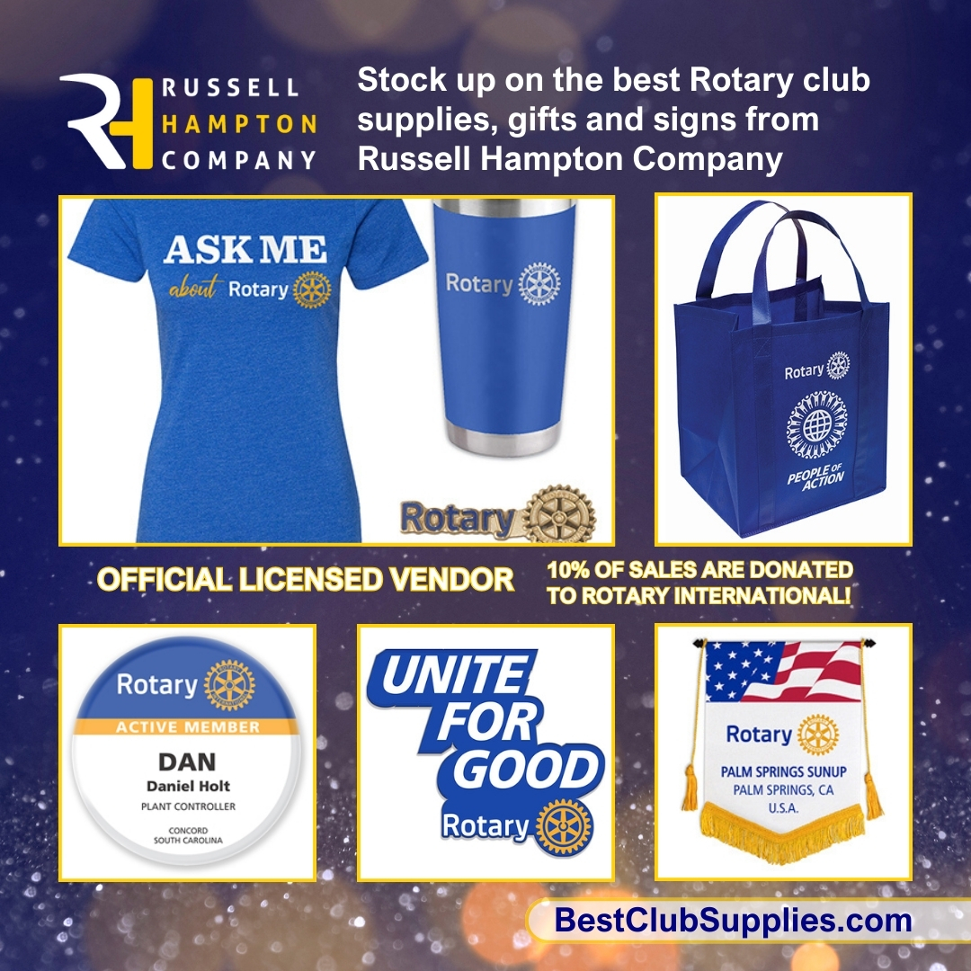 Russell Hampton Co Shop Rotary