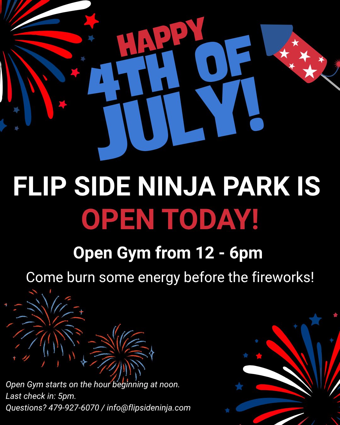 Flip Side Ninja Park | Lowell AR