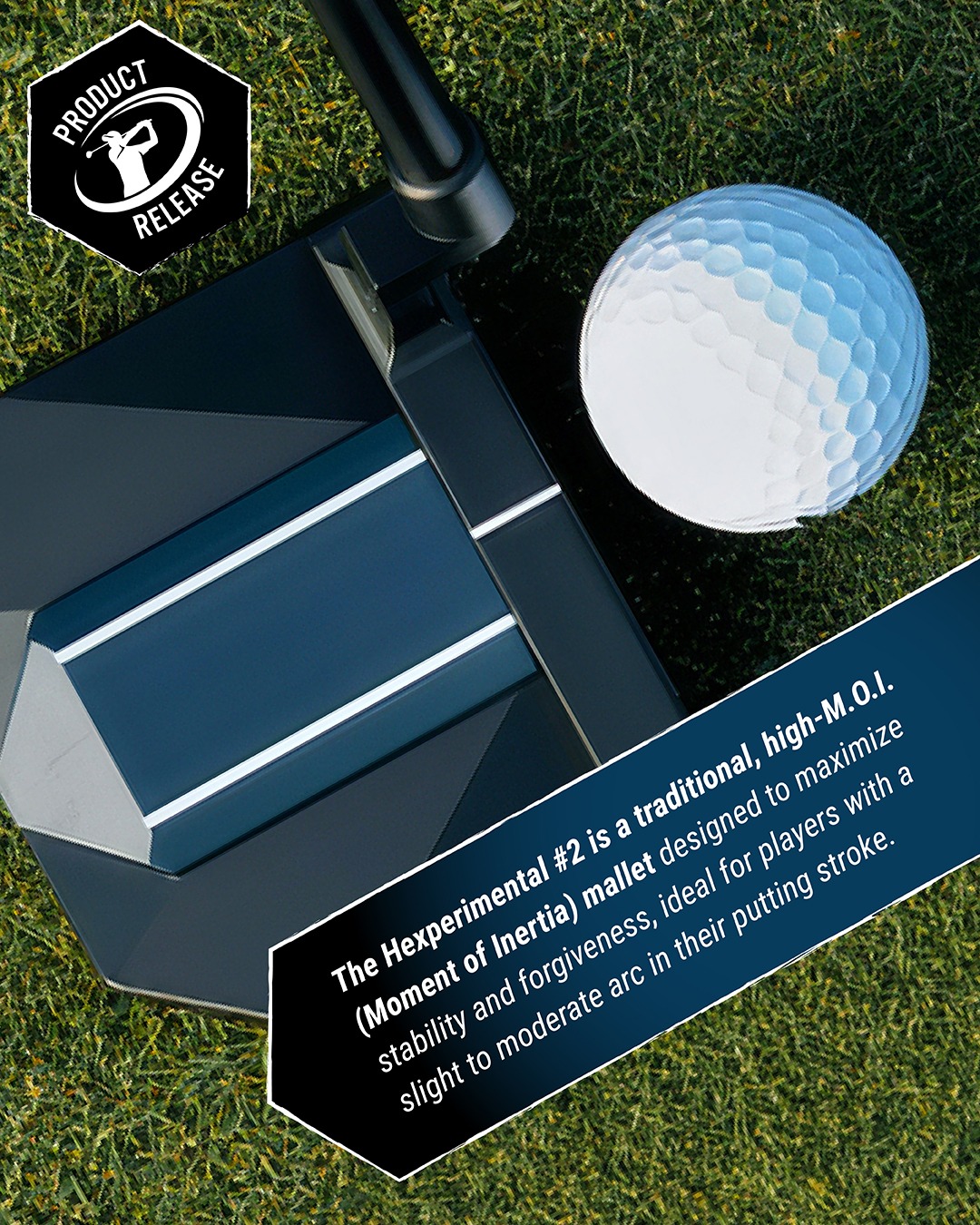 Tour-proven shape, refined for modern performance. 100% precision