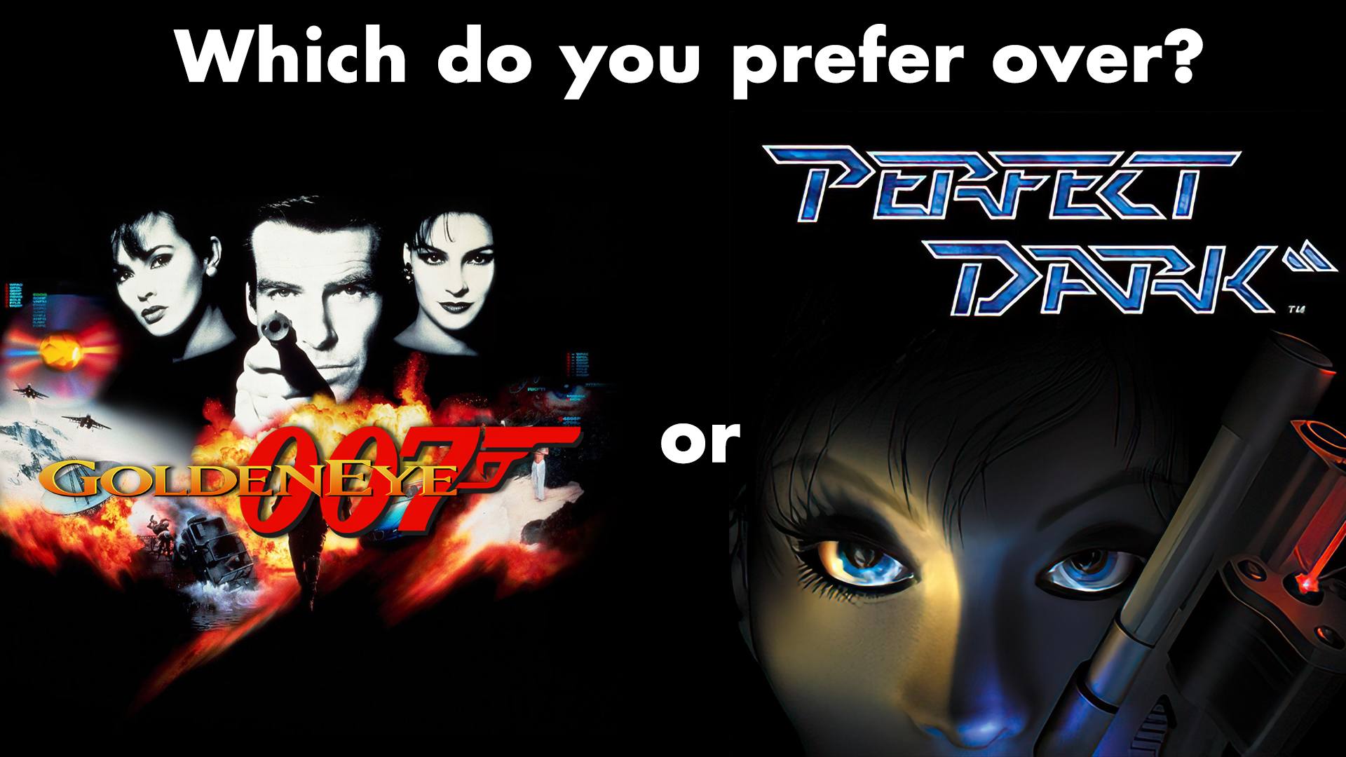 GoldenEye 007 or Perfect Dark 🤔 #n64 #nintendo #retrogaming
