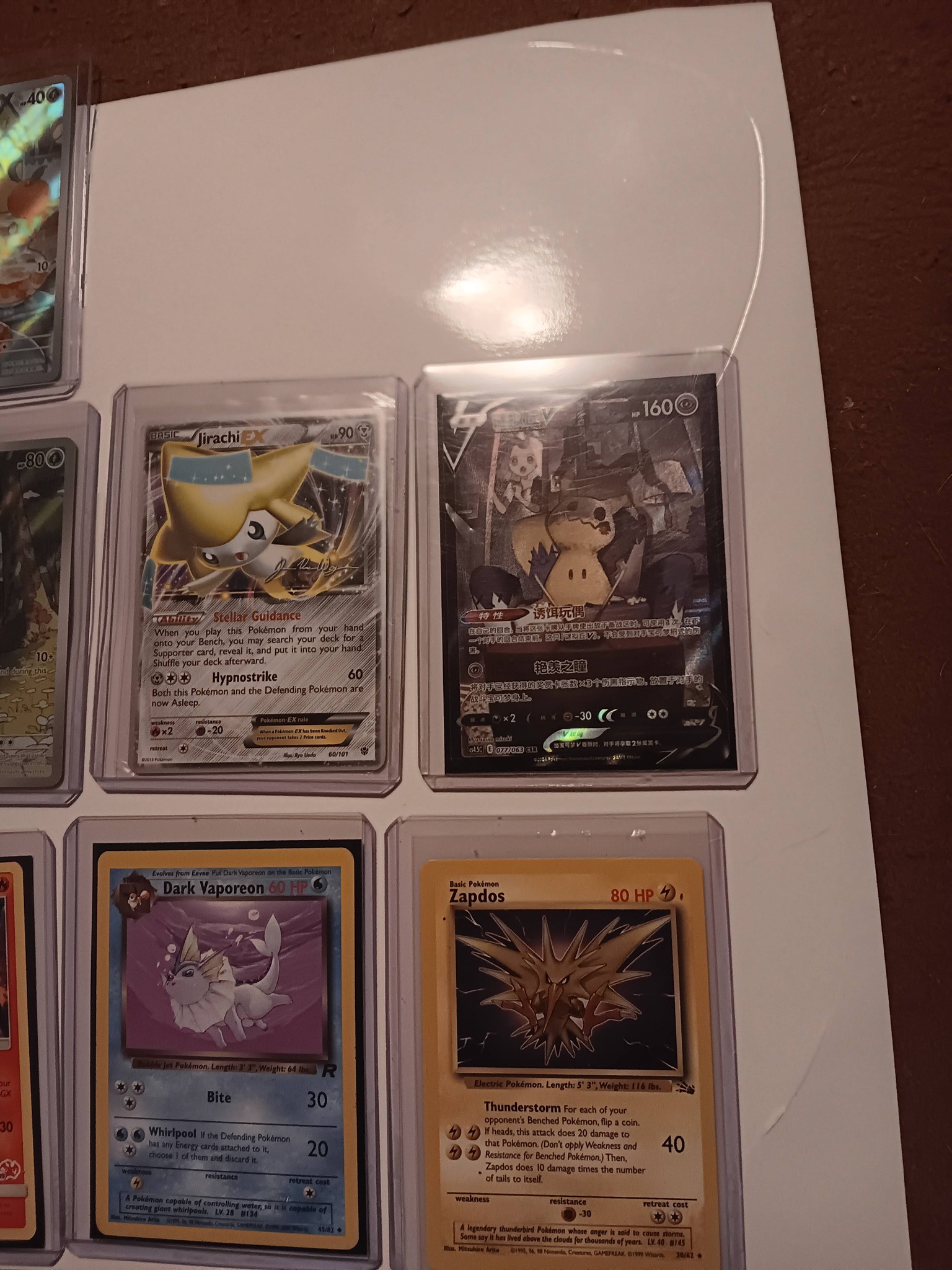 Pokémon card lot for sale in Avondale, AZ, including Jirachi EX