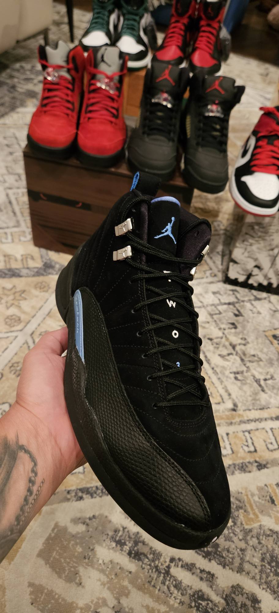 AIR JORDAN 12 2003 NUBUCK 😤🔥 JS FOR DAYS 😌